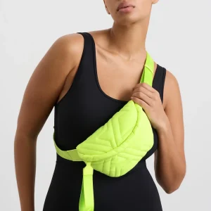 Store Aje ATHLETICA Logo Quilted Belt Bag 930 Lime Green