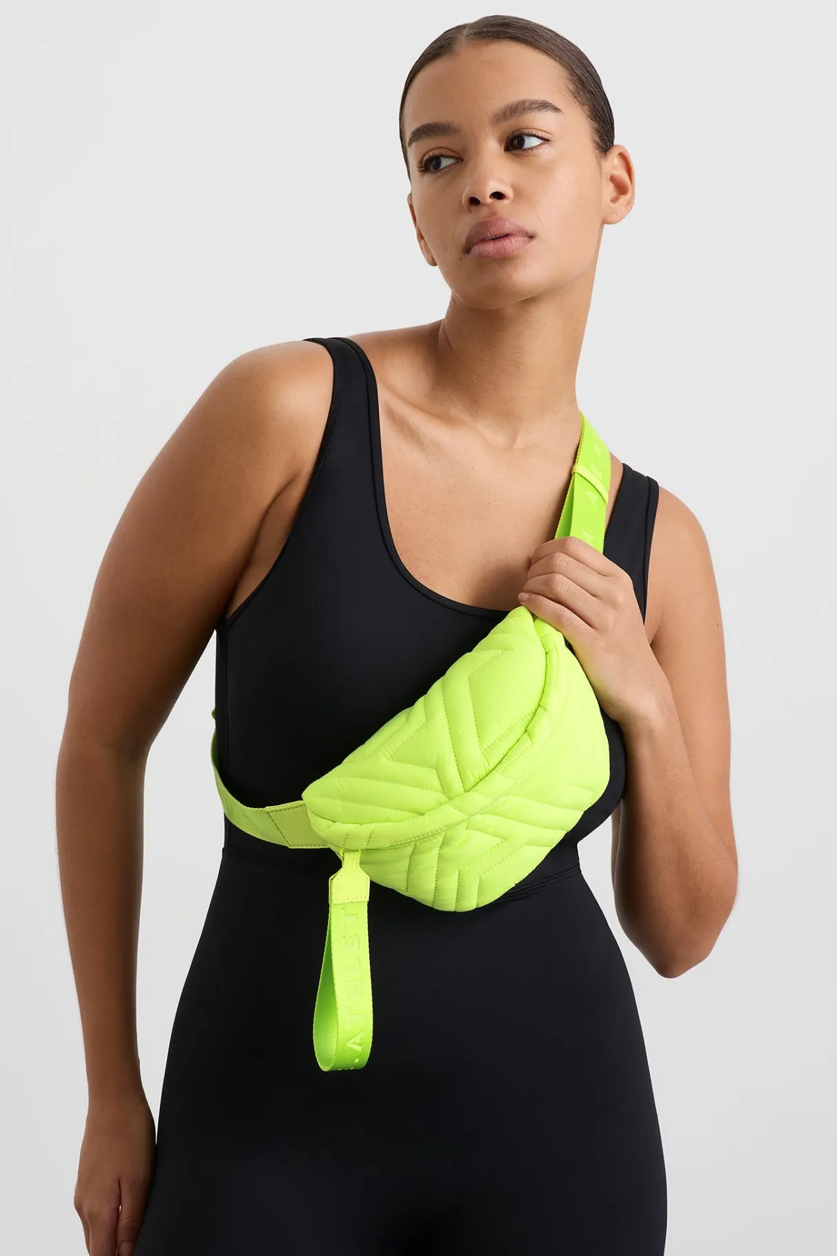 logo_quilted_belt_bag__0.webp Store Aje ATHLETICA Logo Quilted Belt Bag 930 Lime Green