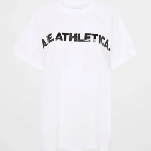 Cheap Aje ATHLETICA Logo Raglan T-Shirt 110 White/Black
