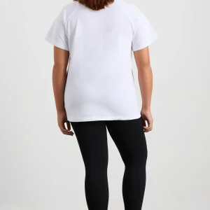 Cheap Aje ATHLETICA Logo Raglan T-Shirt 110 White/Black
