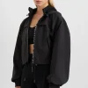 Fashion Aje ATHLETICA Logo Spray Jacket 725 Black