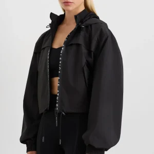 Fashion Aje ATHLETICA Logo Spray Jacket 725 Black