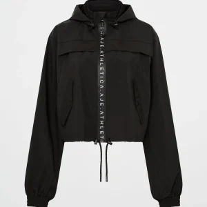 Fashion Aje ATHLETICA Logo Spray Jacket 725 Black