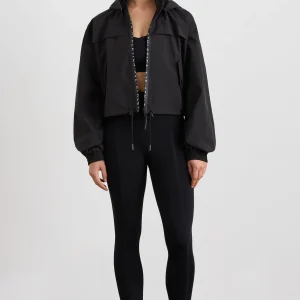 Fashion Aje ATHLETICA Logo Spray Jacket 725 Black