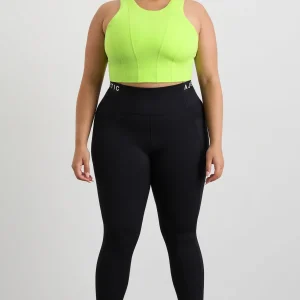 Clearance Aje ATHLETICA Logo Tape Legging 208 Black/White Logo