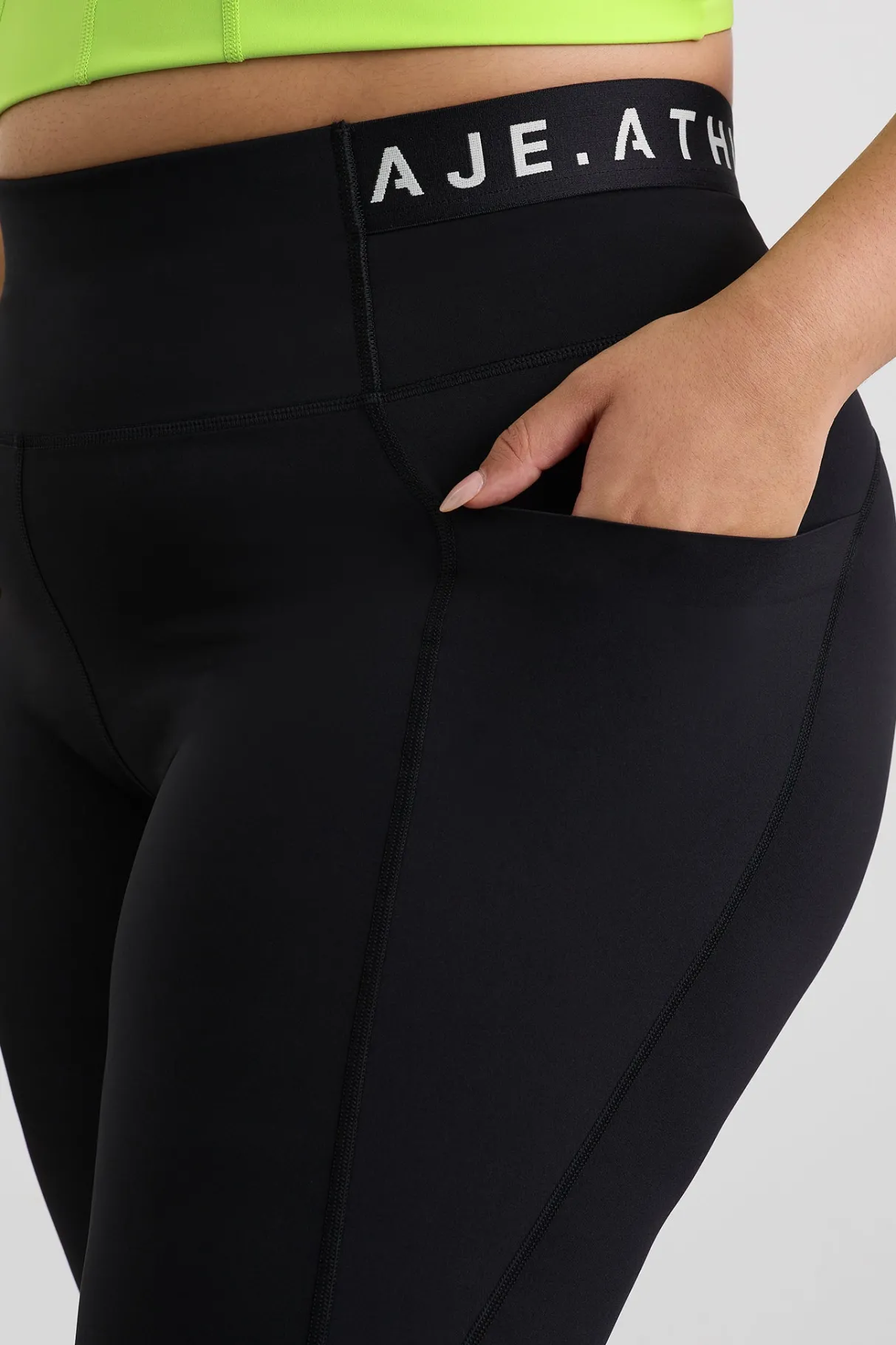 logo_tape_legging__12.webp Clearance Aje ATHLETICA Logo Tape Legging 208 Black/White Logo