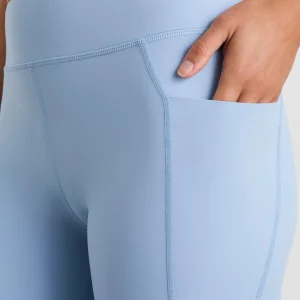 Cheap Aje ATHLETICA Logo Tape Legging 208 Steel Blue Copper Orange