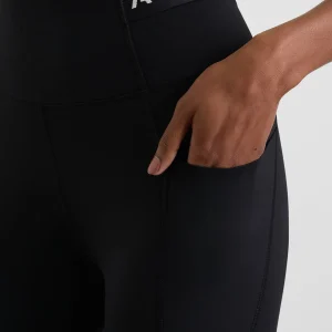 Clearance Aje ATHLETICA Logo Tape Legging 208 Black/White Logo