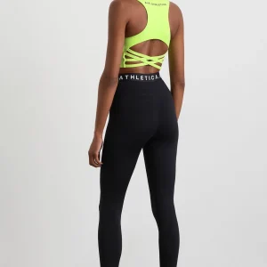 Clearance Aje ATHLETICA Logo Tape Legging 208 Black/White Logo