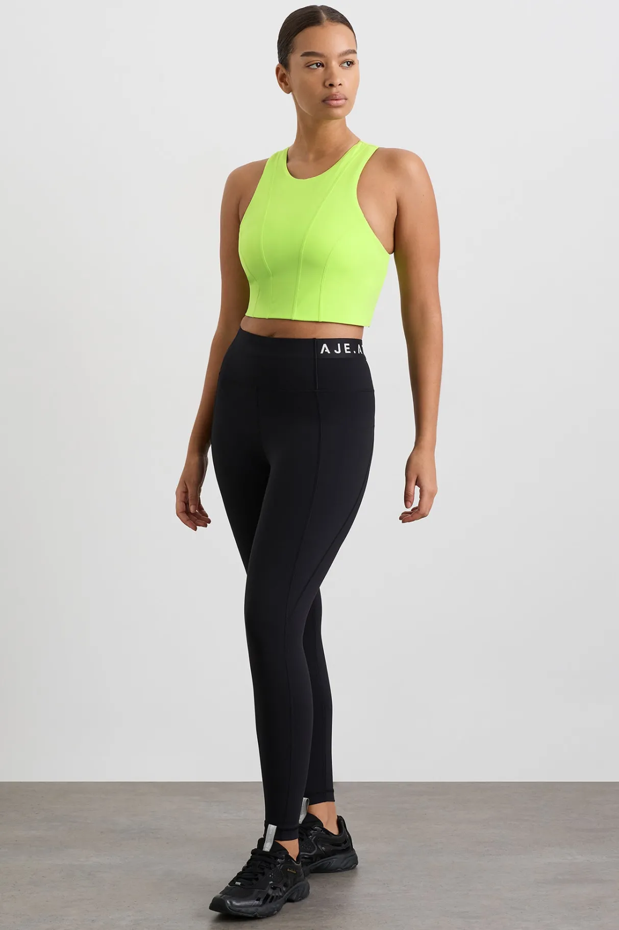 logo_tape_legging__5.webp Clearance Aje ATHLETICA Logo Tape Legging 208 Black/White Logo