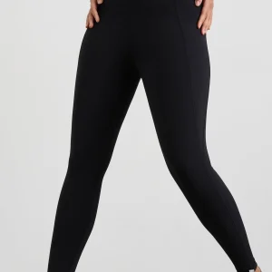 Clearance Aje ATHLETICA Logo Tape Legging 208 Black/White Logo