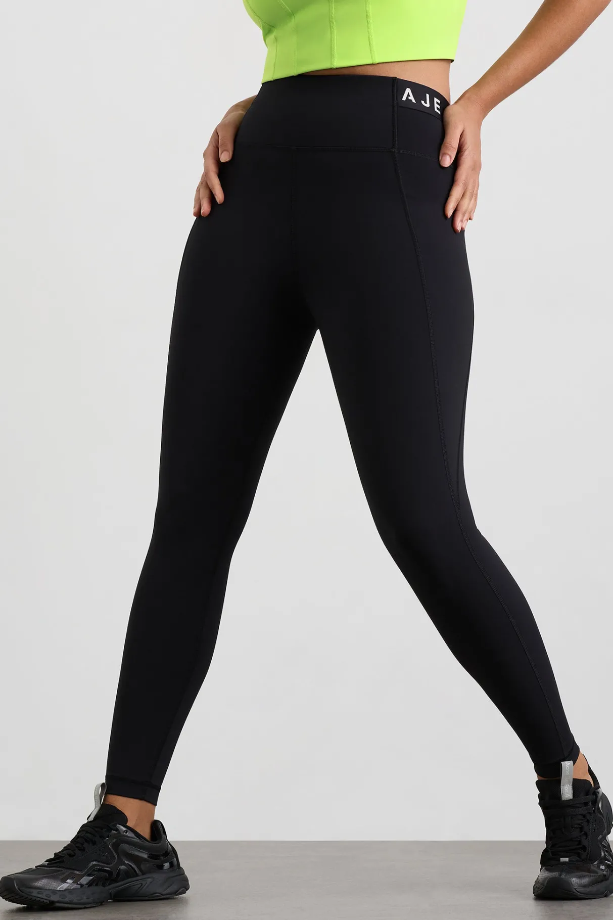 logo_tape_legging__8.webp Clearance Aje ATHLETICA Logo Tape Legging 208 Black/White Logo