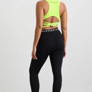 Clearance Aje ATHLETICA Logo Tape Legging 208 Black/White Logo