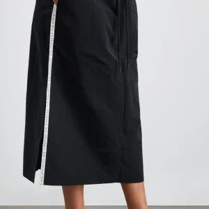 Flash Sale Aje ATHLETICA Logo Tape Spray Midi Skirt 647 Black