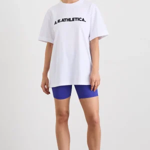 Discount Aje ATHLETICA Logo T-Shirt 102 White/Black
