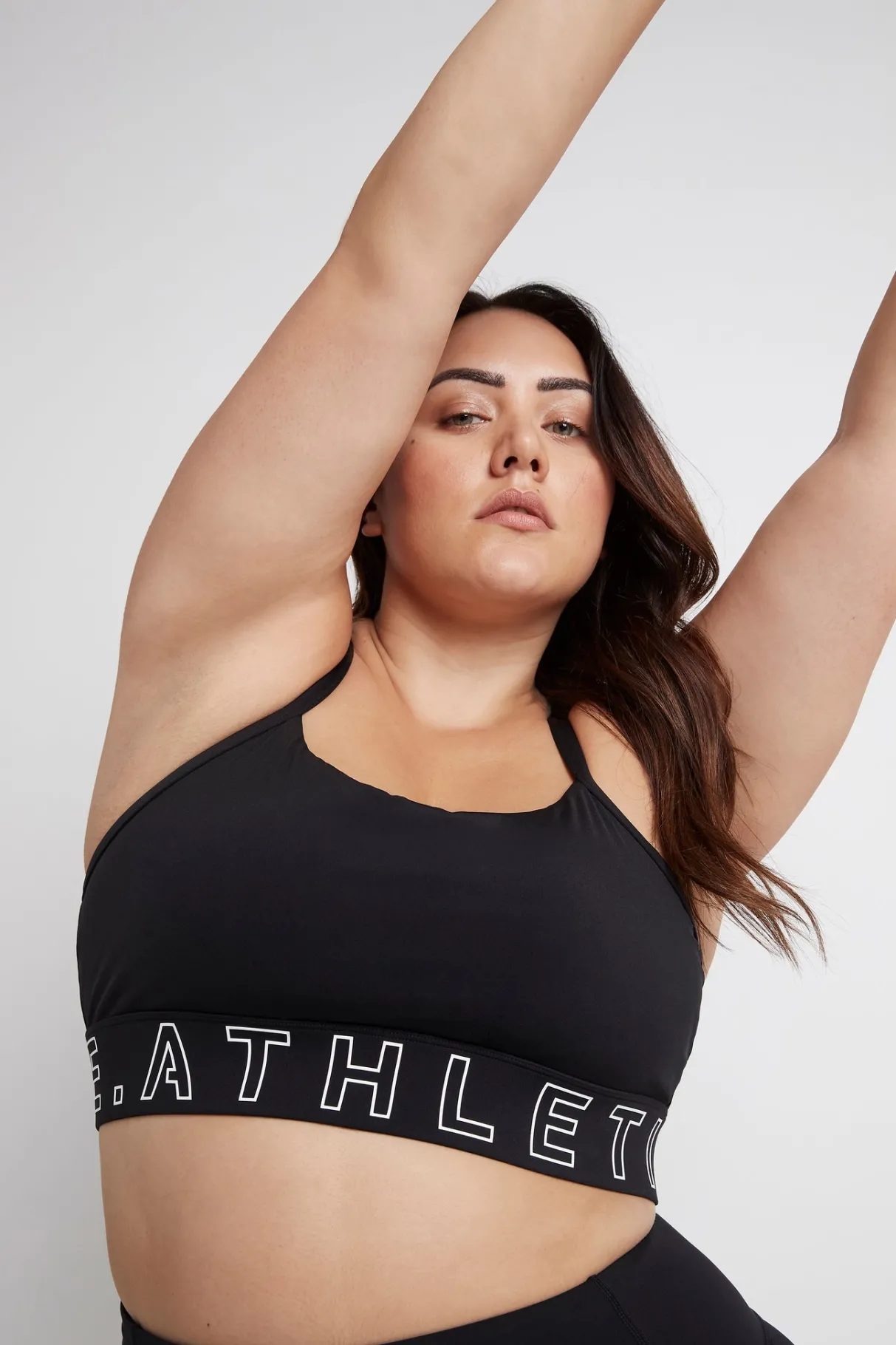 logotape_adjustable_strap_sports_bra__13.webp Outlet Aje ATHLETICA Logotape Adjustable Strap Sports Bra 307 Black/White