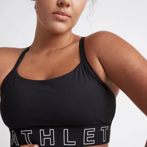 Outlet Aje ATHLETICA Logotape Adjustable Strap Sports Bra 307 Black/White