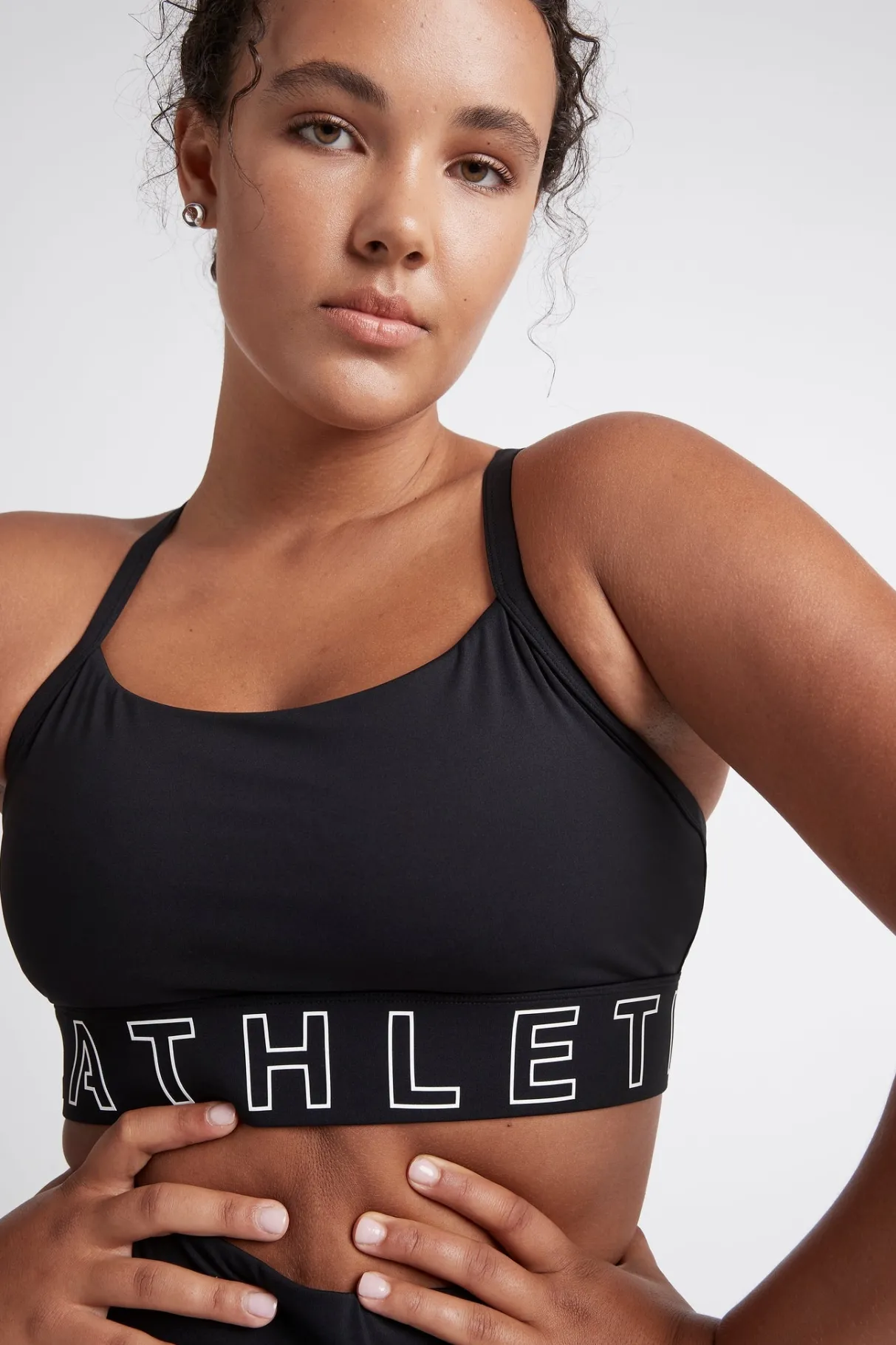 logotape_adjustable_strap_sports_bra__8.webp Outlet Aje ATHLETICA Logotape Adjustable Strap Sports Bra 307 Black/White