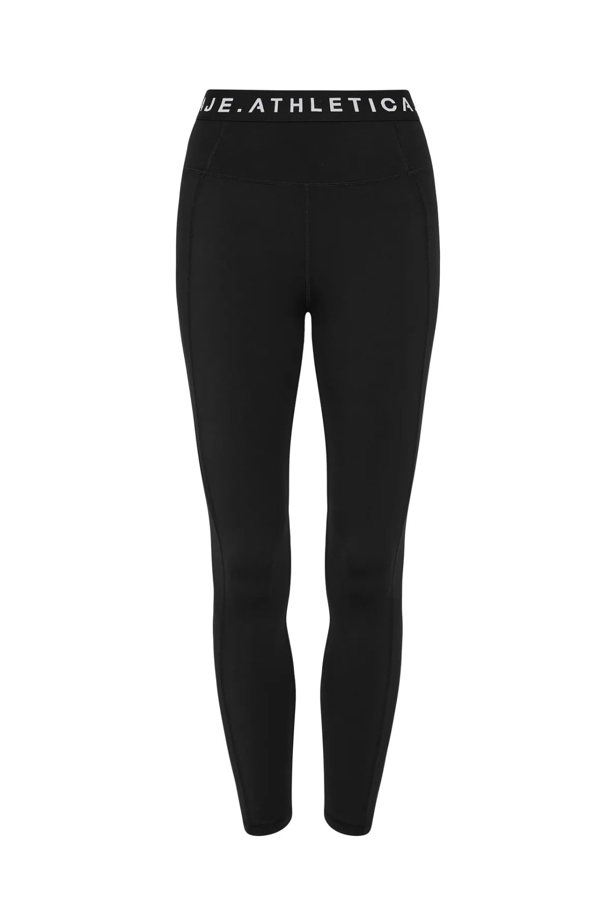 logotape_laser_cut_full_length_legging__1.webp Online Aje ATHLETICA Logotape Laser Cut Full Length Legging 208 Black/White