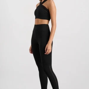 Cheap Aje ATHLETICA 7/8 Logotape Leggings 203 Black