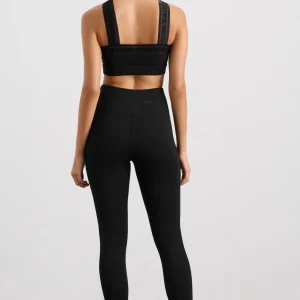 Cheap Aje ATHLETICA 7/8 Logotape Leggings 203 Black