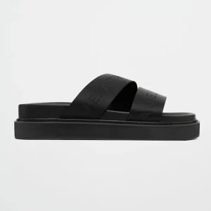 Discount Aje ATHLETICA Logotape Platform Slide 916 Black