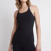 Shop Aje ATHLETICA Logotape Racerback Singlet 113 Black/White