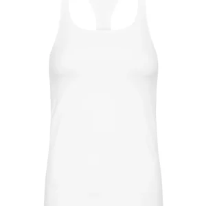 Cheap Aje ATHLETICA Logotape Racerback Singlet 113 White/Black