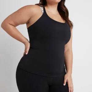 Shop Aje ATHLETICA Logotape Racerback Singlet 113 Black/White
