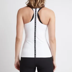 Cheap Aje ATHLETICA Logotape Racerback Singlet 113 White/Black