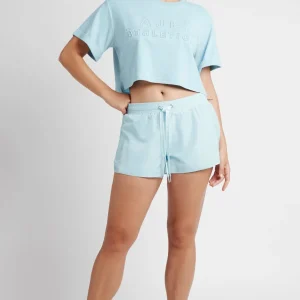 Cheap Aje ATHLETICA Logotape Running Shorts 602 Ice Blue