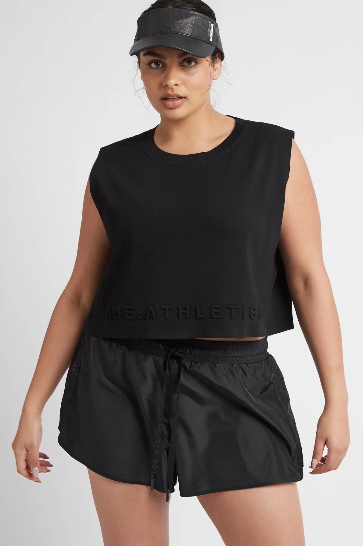 logotape_running_shorts__12.webp Cheap Aje ATHLETICA Logotape Running Shorts 602 Black