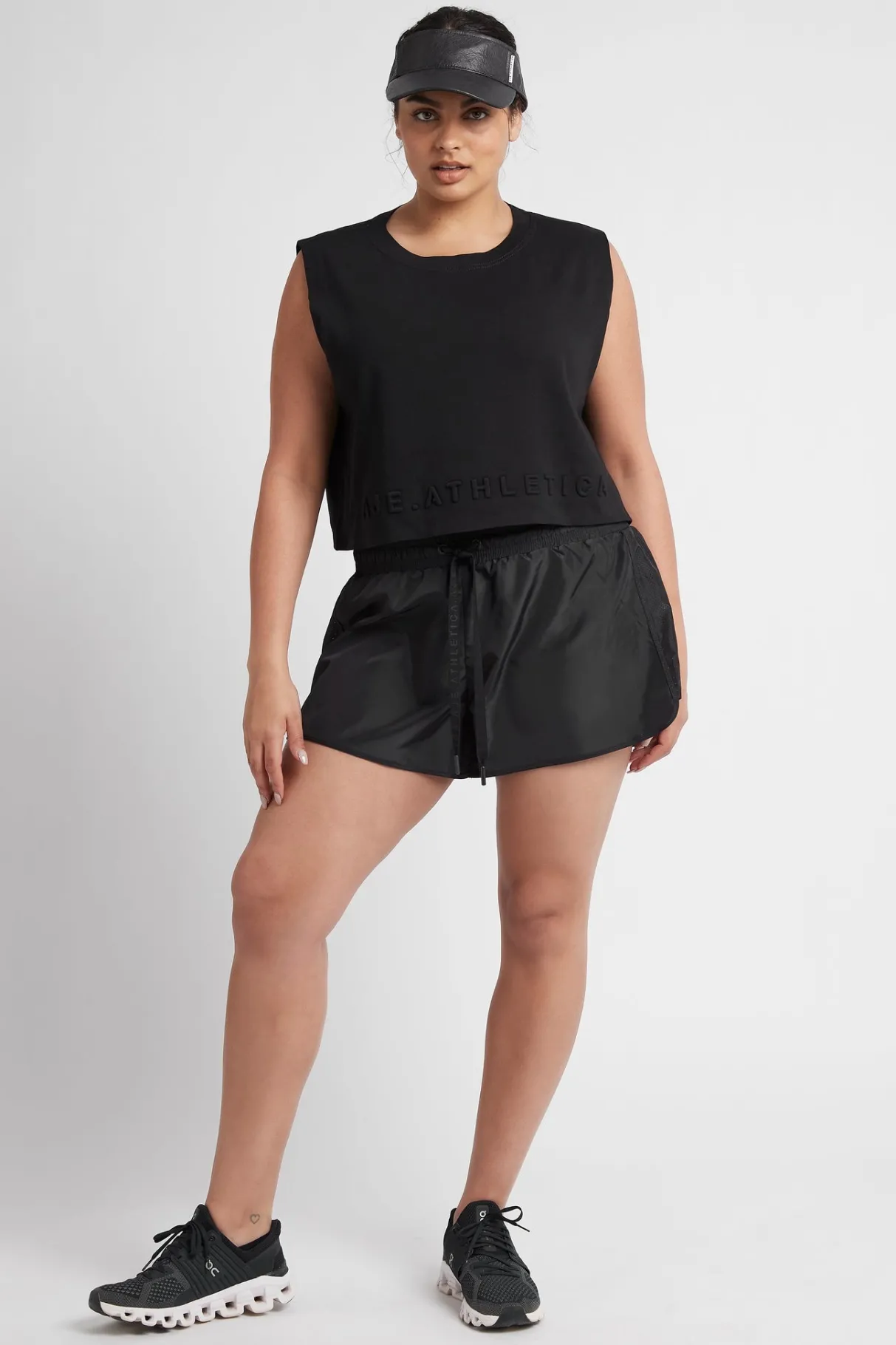 logotape_running_shorts__16.webp Cheap Aje ATHLETICA Logotape Running Shorts 602 Black