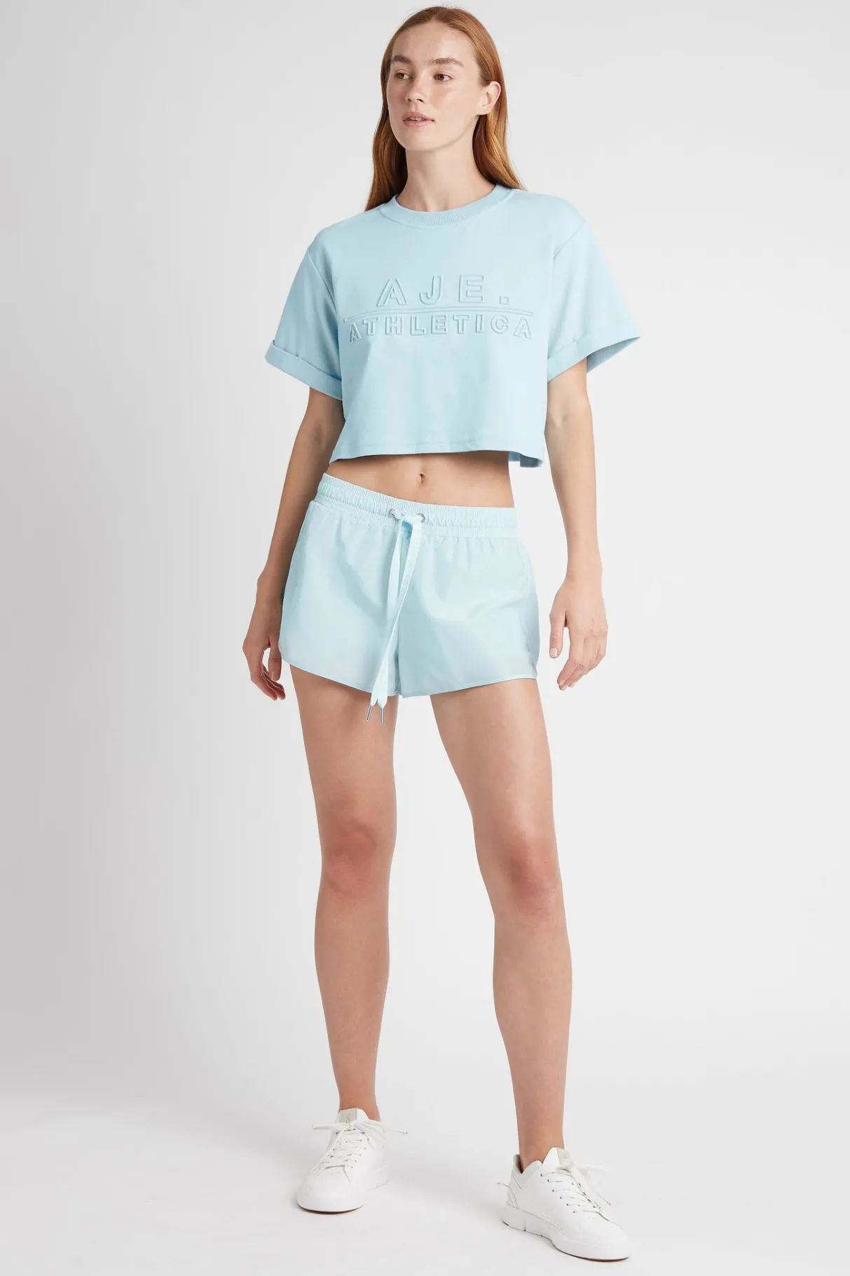 logotape_running_shorts__5-1.webp Cheap Aje ATHLETICA Logotape Running Shorts 602 Ice Blue