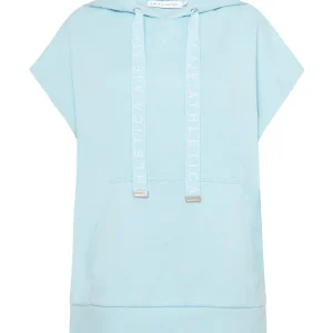 Online Aje ATHLETICA Logotape Short Sleeve Hoodie 403 Ice Blue