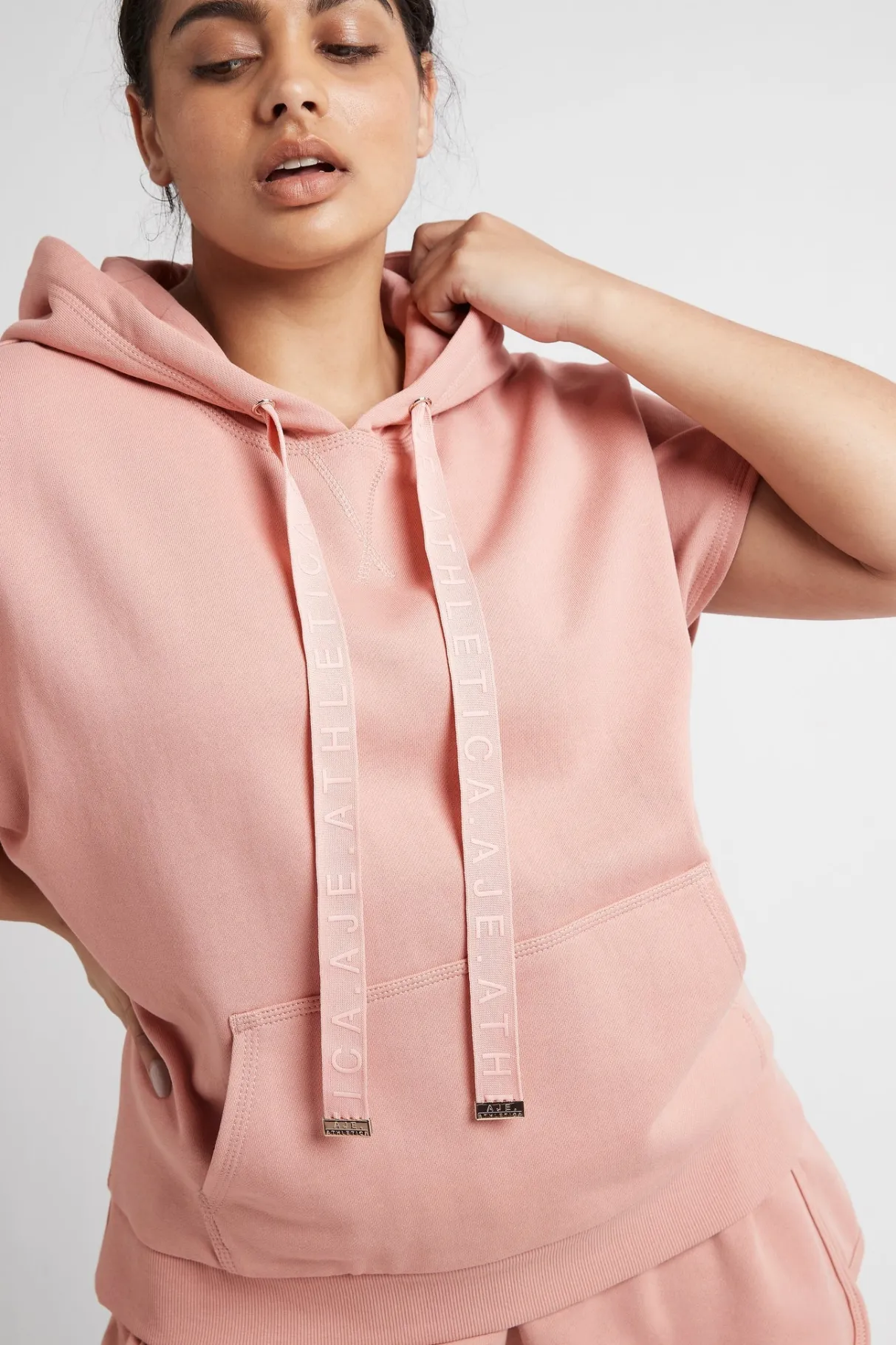 logotape_short_sleeve_hoodie__13-1.webp Cheap Aje ATHLETICA Logotape Short Sleeve Hoodie 403 Sunset Pink