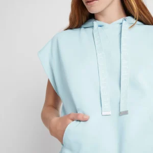 Online Aje ATHLETICA Logotape Short Sleeve Hoodie 403 Ice Blue