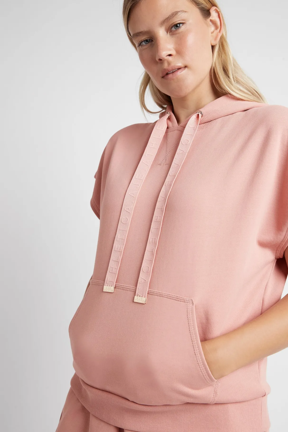 logotape_short_sleeve_hoodie__8-1.webp Cheap Aje ATHLETICA Logotape Short Sleeve Hoodie 403 Sunset Pink