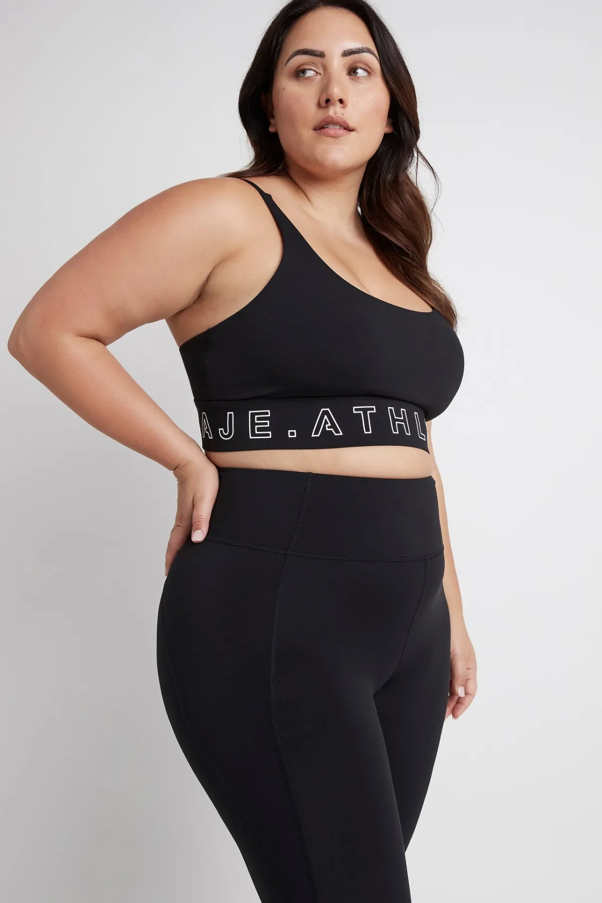logotape_sports_bra__13.webp Online Aje ATHLETICA Logotape Sports Bra 310 Black/White