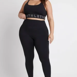 Online Aje ATHLETICA Logotape Sports Bra 310 Black/White