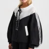 Sale Aje ATHLETICA Logotape Spray Jacket 762 Black/White