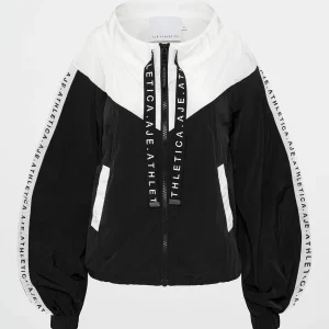 Sale Aje ATHLETICA Logotape Spray Jacket 762 Black/White