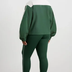 Outlet Aje ATHLETICA Logotape Spray Jacket 762 Pine Green White