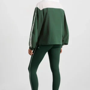 Outlet Aje ATHLETICA Logotape Spray Jacket 762 Pine Green White