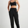 Fashion Aje ATHLETICA Logotape Spray Trackpants 511 Black