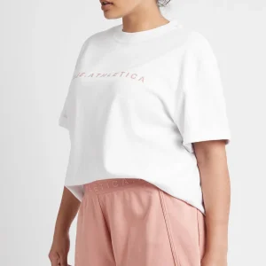 Shop Aje ATHLETICA Logotape Sweat Shorts 604 Sunset Pink