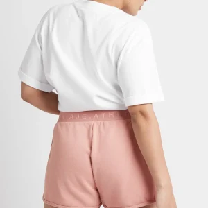 Shop Aje ATHLETICA Logotape Sweat Shorts 604 Sunset Pink