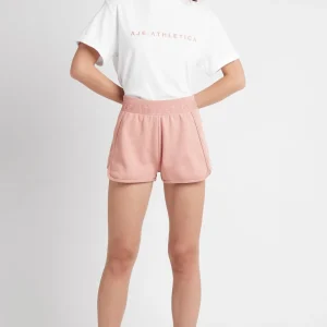 Shop Aje ATHLETICA Logotape Sweat Shorts 604 Sunset Pink