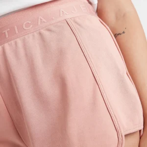 Shop Aje ATHLETICA Logotape Sweat Shorts 604 Sunset Pink