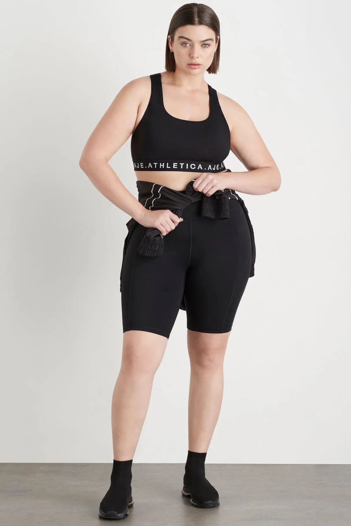long_bike_shorts__15.webp Best Sale Aje ATHLETICA Long Bike Shorts 606 Black